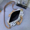 69303ce5f09edb6de4c4d45a Upgraded Original M46271 Black Flower Orange Chain, Denim Blue, M31044 Orange, M11542 Monogram, M24849 Multicolor Daisy Keepall 25