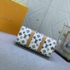 69303ce5f09edb6de4c4d45b Upgraded Original M46271 Black Flower Orange Chain, Denim Blue, M31044 Orange, M11542 Monogram, M24849 Multicolor Daisy Keepall 25