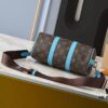 69303ceff09edb6de4c4d464 Upgraded Original M12609 Yellow Vintage Pattern, Blue Vintage Pattern, M11595 Gradient Gray, M46271 Black Pattern - This Keepall 25 Bag is Crafted from Monogram Eclipse Reverse Canvas, Elegantly Reinterpreting the Louis Vuitton Classic Motif