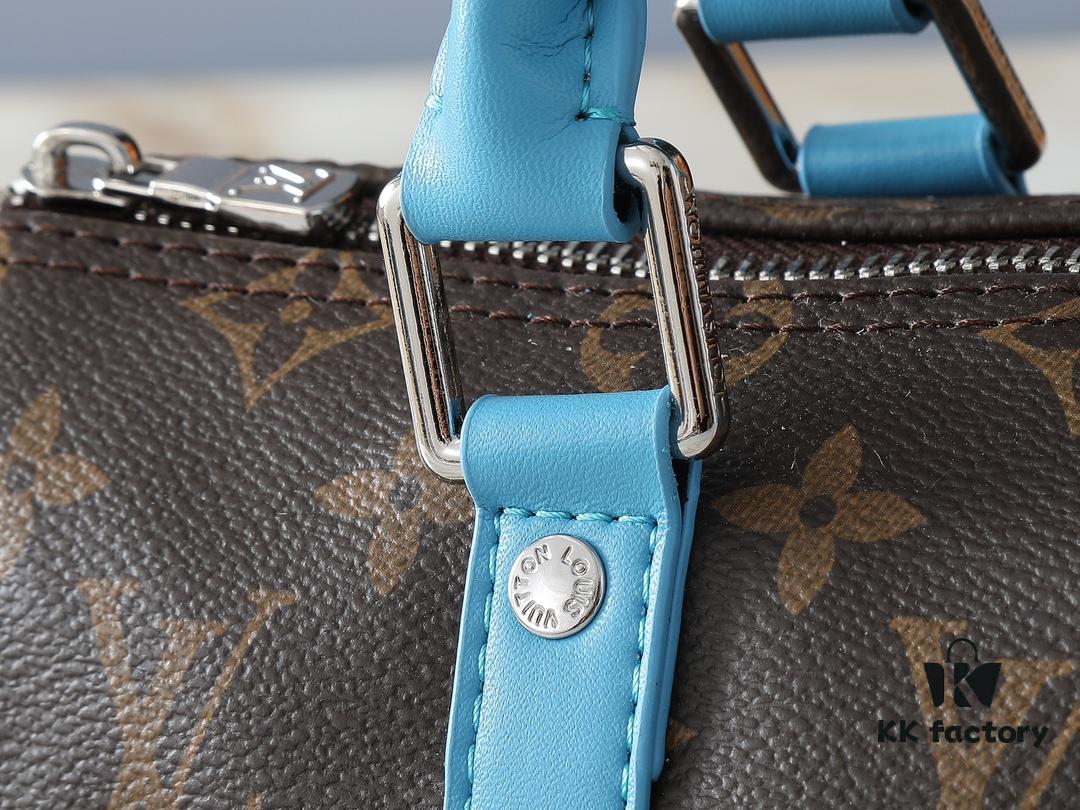 69303cf0f09edb6de4c4d465 Upgraded Original M12609 Yellow Vintage Pattern, Blue Vintage Pattern, M11595 Gradient Gray, M46271 Black Pattern - This Keepall 25 Bag is Crafted from Monogram Eclipse Reverse Canvas, Elegantly Reinterpreting the Louis Vuitton Classic Motif
