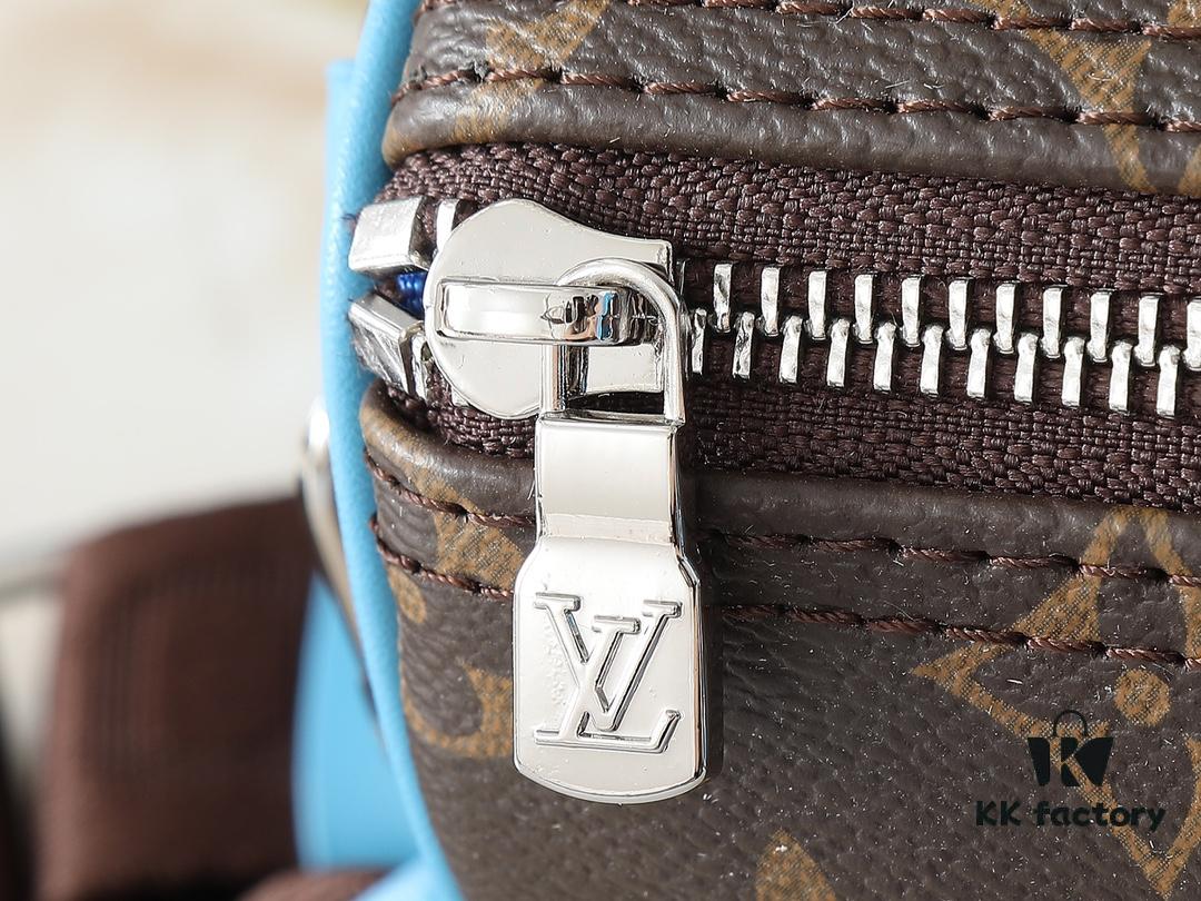69303cf2f09edb6de4c4d467 Upgraded Original M12609 Yellow Vintage Pattern, Blue Vintage Pattern, M11595 Gradient Gray, M46271 Black Pattern - This Keepall 25 Bag is Crafted from Monogram Eclipse Reverse Canvas, Elegantly Reinterpreting the Louis Vuitton Classic Motif