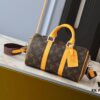 69303cf5f09edb6de4c4d46b Upgraded Original M12609 Yellow Monogram, Blue Monogram, M11595 Gradient Gray, M46271 Black Monogram - Keepall 25 Bag