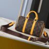69303cf7f09edb6de4c4d46c Upgraded Original M12609 Yellow Monogram, Blue Monogram, M11595 Gradient Gray, M46271 Black Monogram - Keepall 25 Bag