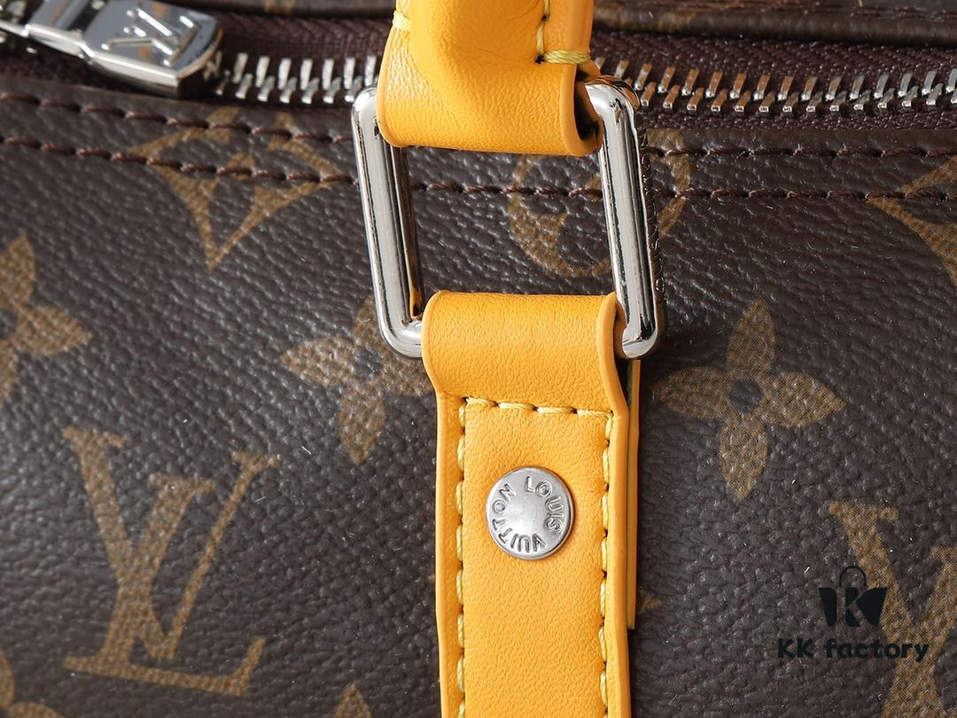 69303cfdf09edb6de4c4d473 Upgraded Original M12609 Yellow Monogram, Blue Monogram, M11595 Gradient Gray, M46271 Black Monogram - Keepall 25 Bag