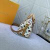 69303d0ff09edb6de4c4d48a Upgraded Original M46271 Black Flower Orange Chain, Denim Blue, M31044 Orange, M11542 Monogram, M24849 Multicolor Daisy Keepall 25