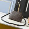 69303d13f09edb6de4c4d48d Upgraded Original M12996 LV Crescent Dual-Zip Handbag