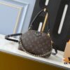 69303d13f09edb6de4c4d48f Upgraded Original M12996 LV Crescent Dual-Zip Handbag