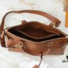 69303d26f09edb6de4c4d4a4 Upgraded Original Lock It MM Bag in M11214 Green, M22914 Black, M22925 Brown, M23061 Beige, M22927 Greyish Brown