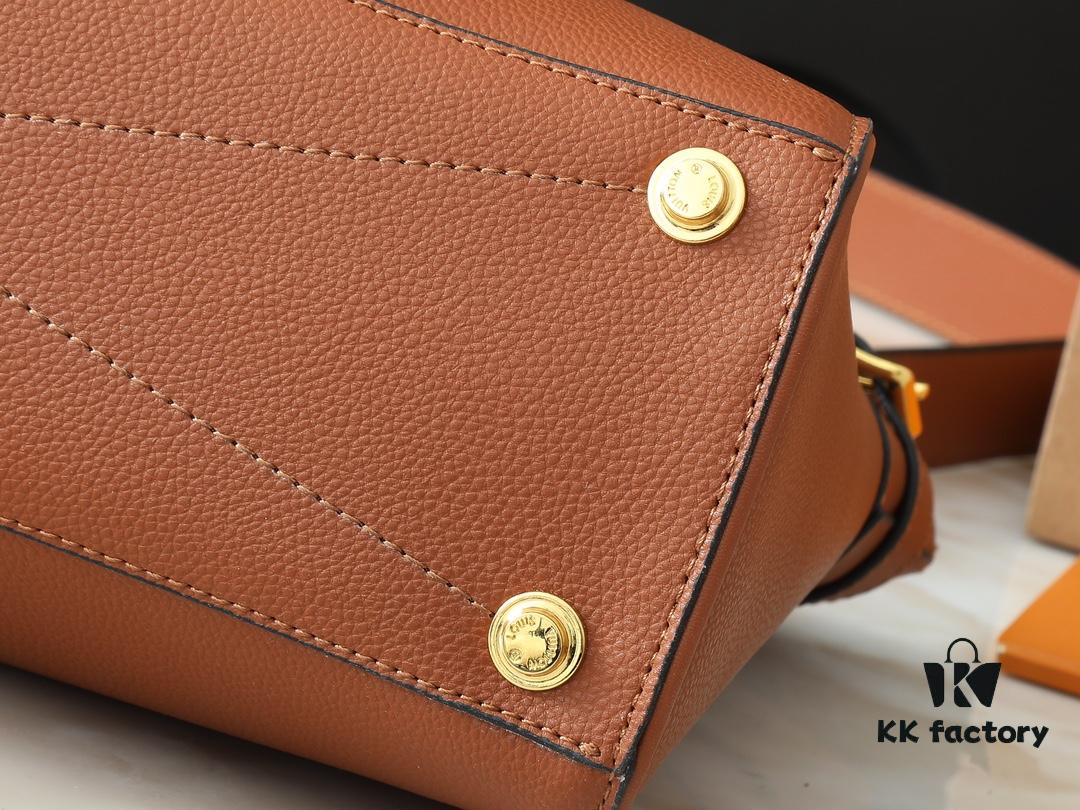 69303d27f09edb6de4c4d4a5 Upgraded Original Lock It MM Bag in M11214 Green, M22914 Black, M22925 Brown, M23061 Beige, M22927 Greyish Brown