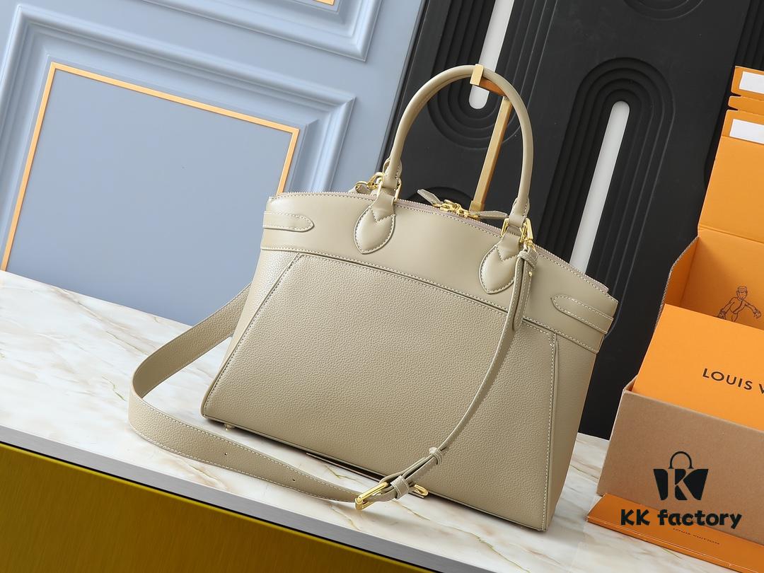 69303d31f09edb6de4c4d4b1 Upgraded Original Lock It MM Bag in M11214 Green, M22914 Black, M22925 Brown, M23061 Off-White, M22927 Greige