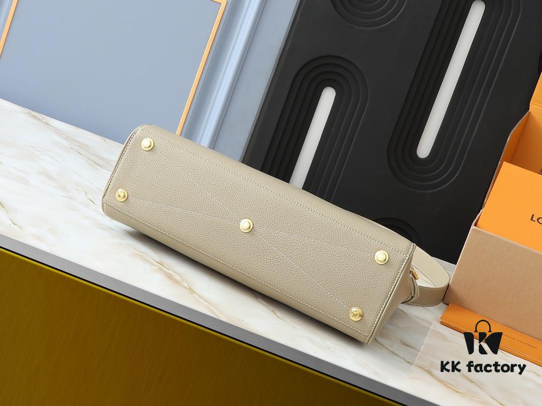 69303d36f09edb6de4c4d4b7 Upgraded Original Lock It MM Bag in M11214 Green, M22914 Black, M22925 Brown, M23061 Off-White, M22927 Greige