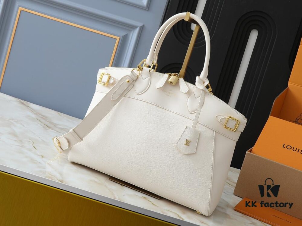 69303d36f09edb6de4c4d4b9 Upgraded Original Lock It MM Bag in M11214 Green, M22914 Black, M22925 Brown, M23061 Beige, M22927 Greige