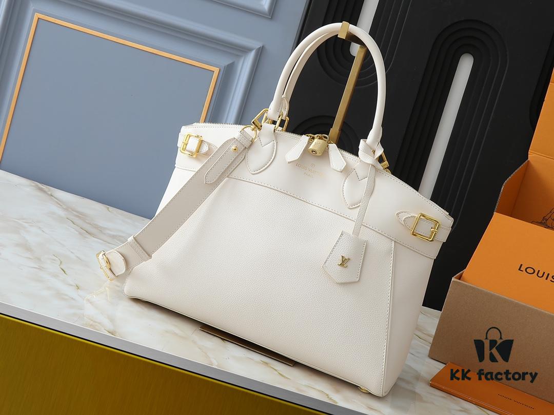 69303d36f09edb6de4c4d4b9 Upgraded Original Lock It MM Bag in M11214 Green, M22914 Black, M22925 Brown, M23061 Beige, M22927 Greige