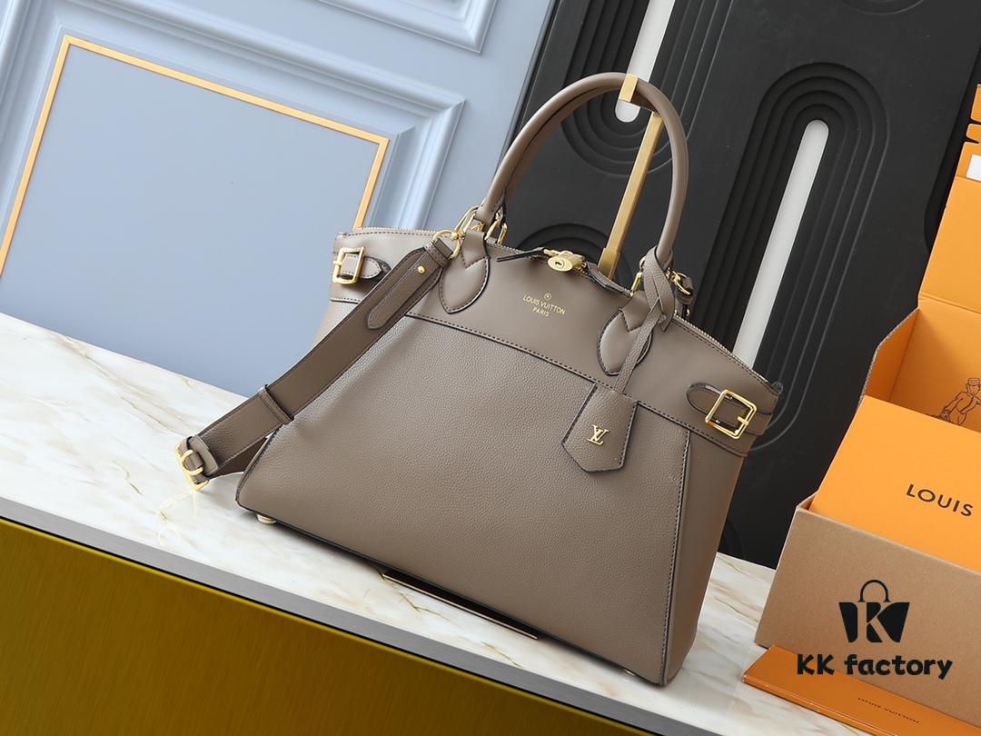 69303d3bf09edb6de4c4d4c0 Upgraded Original Lock It MM Bag in M11214 Green, M22914 Black, M22925 Brown, M23061 Beige, M22927 Grayish Brown