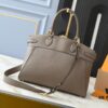 69303d3cf09edb6de4c4d4c2 Upgraded Original Lock It MM Bag in M11214 Green, M22914 Black, M22925 Brown, M23061 Beige, M22927 Grayish Brown