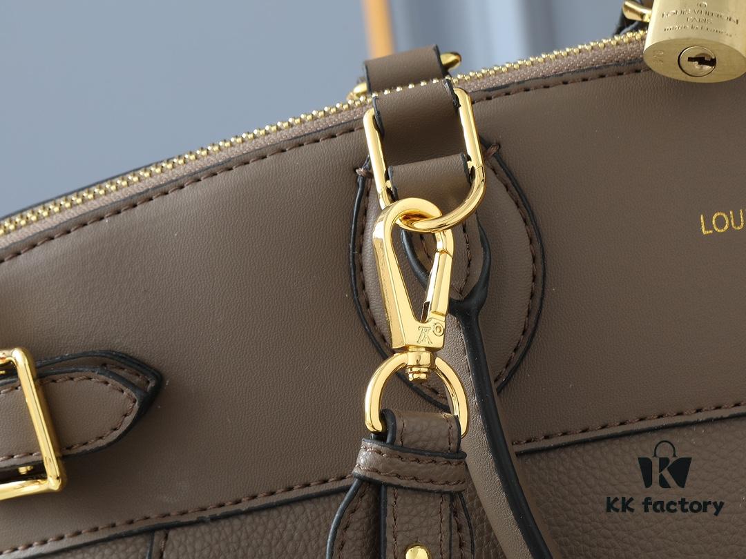 69303d3ef09edb6de4c4d4c6 Upgraded Original Lock It MM Bag in M11214 Green, M22914 Black, M22925 Brown, M23061 Beige, M22927 Grayish Brown