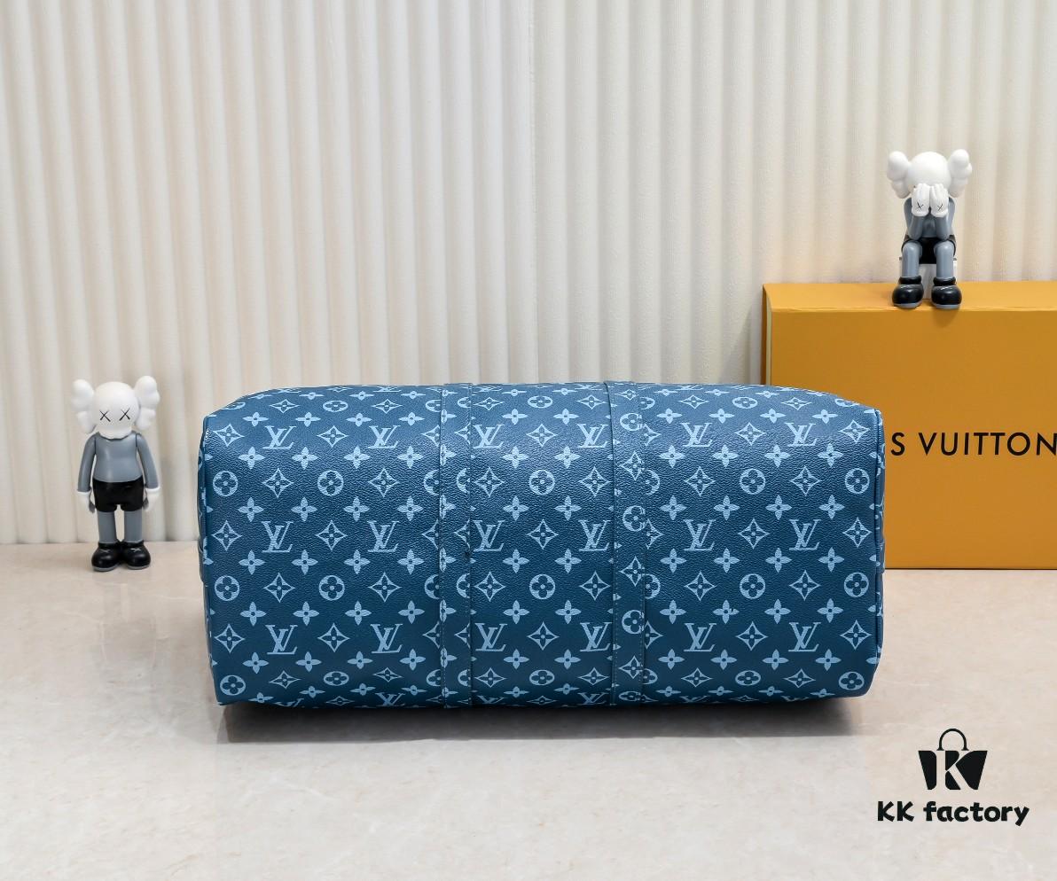 69303d42f09edb6de4c4d4ca Exclusive Real Photo - Upgraded Version ‼️ Real Photo M23963 Green 41416 Keepall Bandoulière 50 Travel Bag from the Monogram Tones Collection