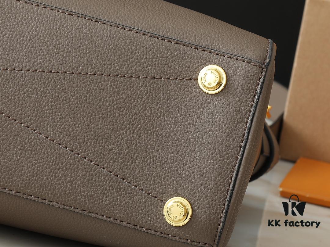 69303d42f09edb6de4c4d4cb Upgraded Original Lock It MM Bag in M11214 Green, M22914 Black, M22925 Brown, M23061 Beige, M22927 Grayish Brown