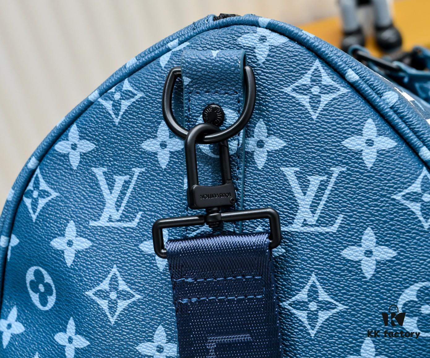 69303d44f09edb6de4c4d4ce Exclusive Real Photo - Upgraded Version ‼️ Real Photo M23963 Green 41416 Keepall Bandoulière 50 Travel Bag from the Monogram Tones Collection