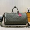 69303d48f09edb6de4c4d4d1 Exclusive Real Photo - Upgraded Version ‼️ Real Photo M23963 Green 41416 Keepall Bandoulière 50 Travel Bag from the Monogram Tones Collection