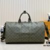 69303d4ff09edb6de4c4d4d9 Exclusive Real Photo - Upgraded Version ‼️ Real Photo M23963 Green 41416 Keepall Bandoulière 50 Travel Bag from the Monogram Tones Collection