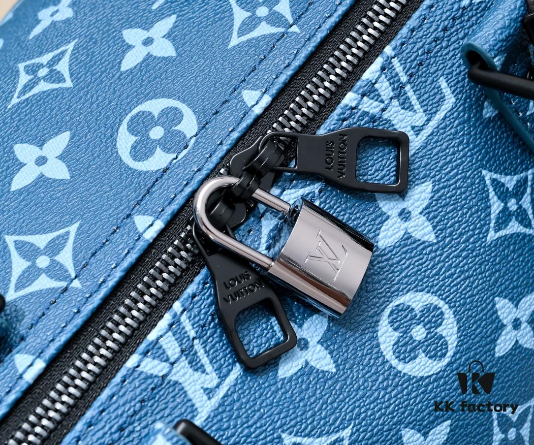 69303d51f09edb6de4c4d4db Exclusive Real Photo - Upgraded Version ‼️ Real Photo M23963 Green 41416 Keepall Bandoulière 50 Travel Bag from the Monogram Tones Collection