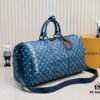 69303d60f09edb6de4c4d4e9 Exclusive Real Photo - Upgraded Version ‼️ Real Photo M23963 Green 41416 Keepall Bandoulière 50 Travel Bag from the Monogram Tones Collection