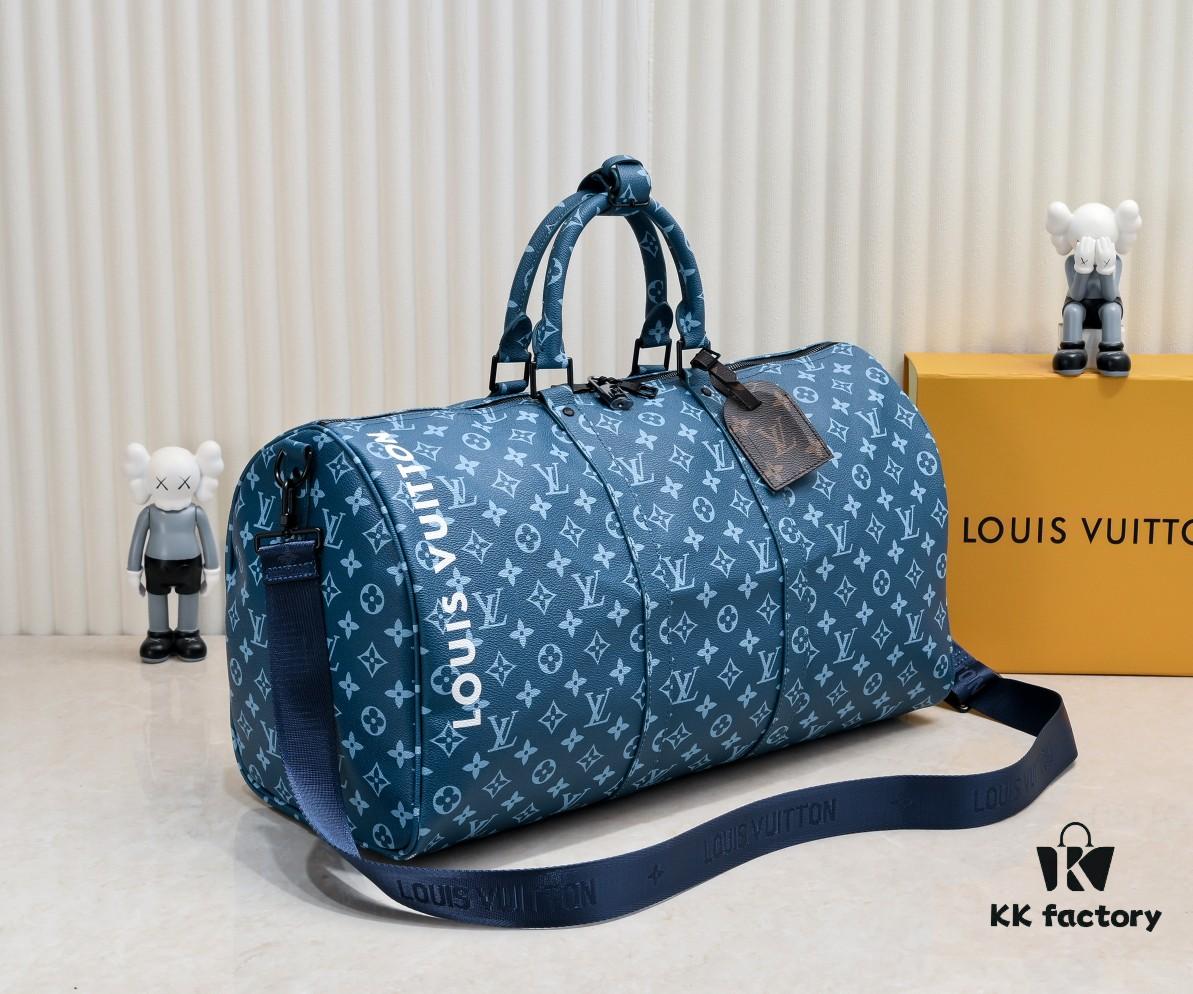 69303d60f09edb6de4c4d4e9 Exclusive Real Photo - Upgraded Version ‼️ Real Photo M23963 Green 41416 Keepall Bandoulière 50 Travel Bag from the Monogram Tones Collection