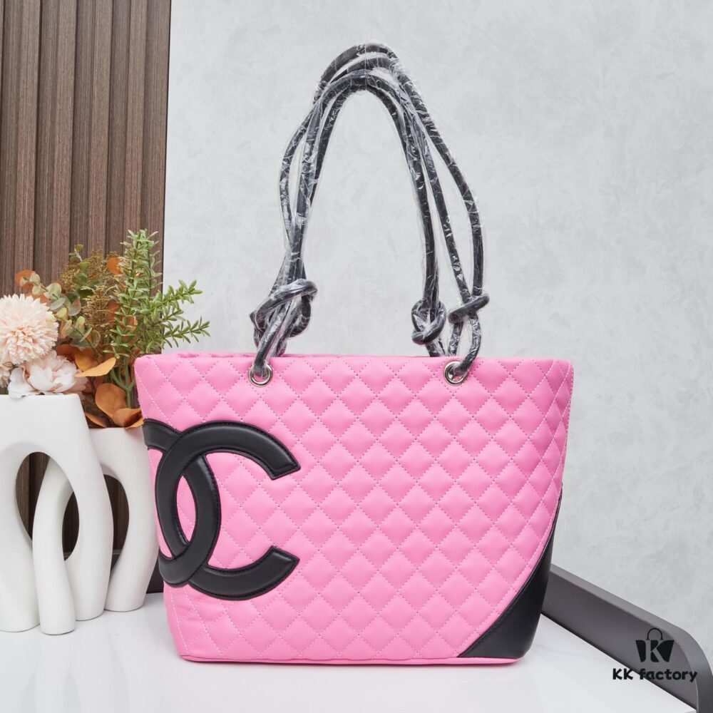 69303eb8f09edb6de4c4d69a New Chanel Panda Campana Wicker Basket - Classic Black and White Panda Color, Stylish and Elegant