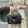 69303ec0f09edb6de4c4d6a4 New Arrival with Box CHANEL Chanel Platinum White 19 Bag