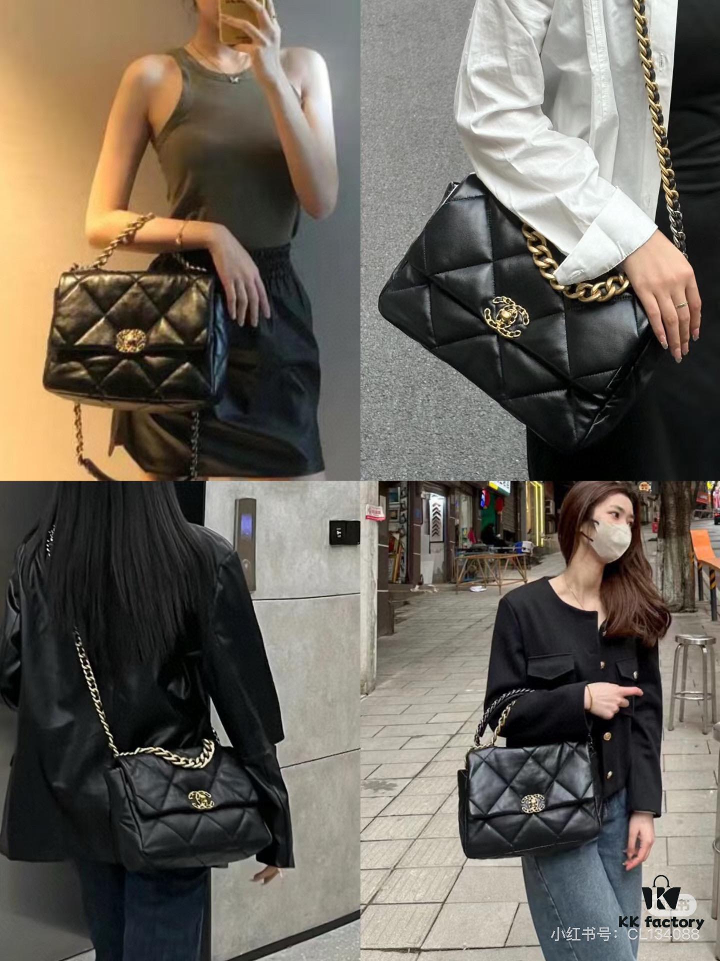 69303ec4f09edb6de4c4d6a9 New Arrival with Box CHANEL Chanel Platinum White 19 Bag