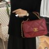 69303ec9f09edb6de4c4d6b0 New Arrival with Box CHANEL Chanel Platinum White 19 Bag