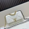 69303ecef09edb6de4c4d6b3 New Arrival with Box CHANEL Chanel Platinum White 19 Bag