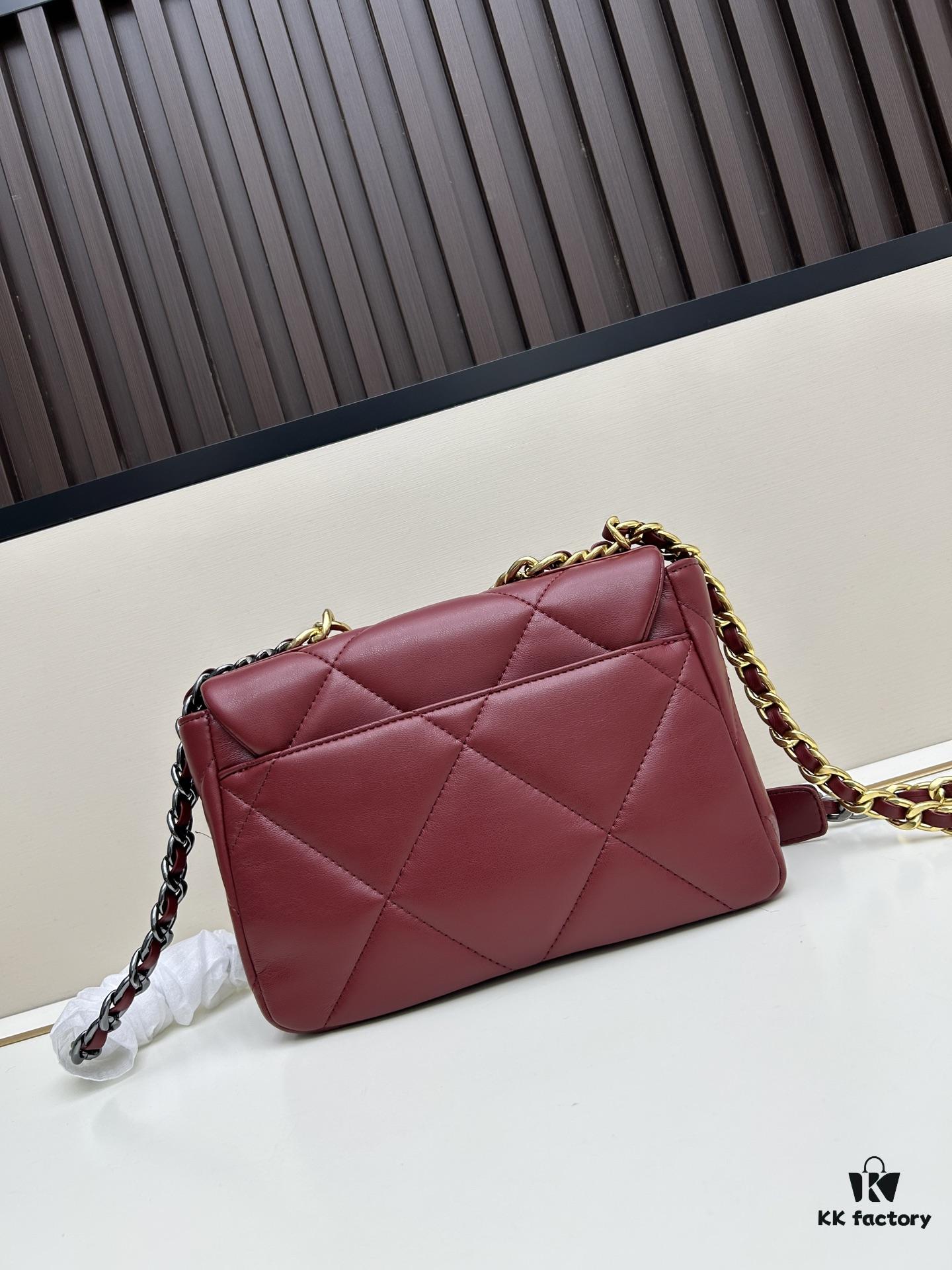 69303ed7f09edb6de4c4d6be New Arrival with Box CHANEL Chanel Platinum White 19 Bag