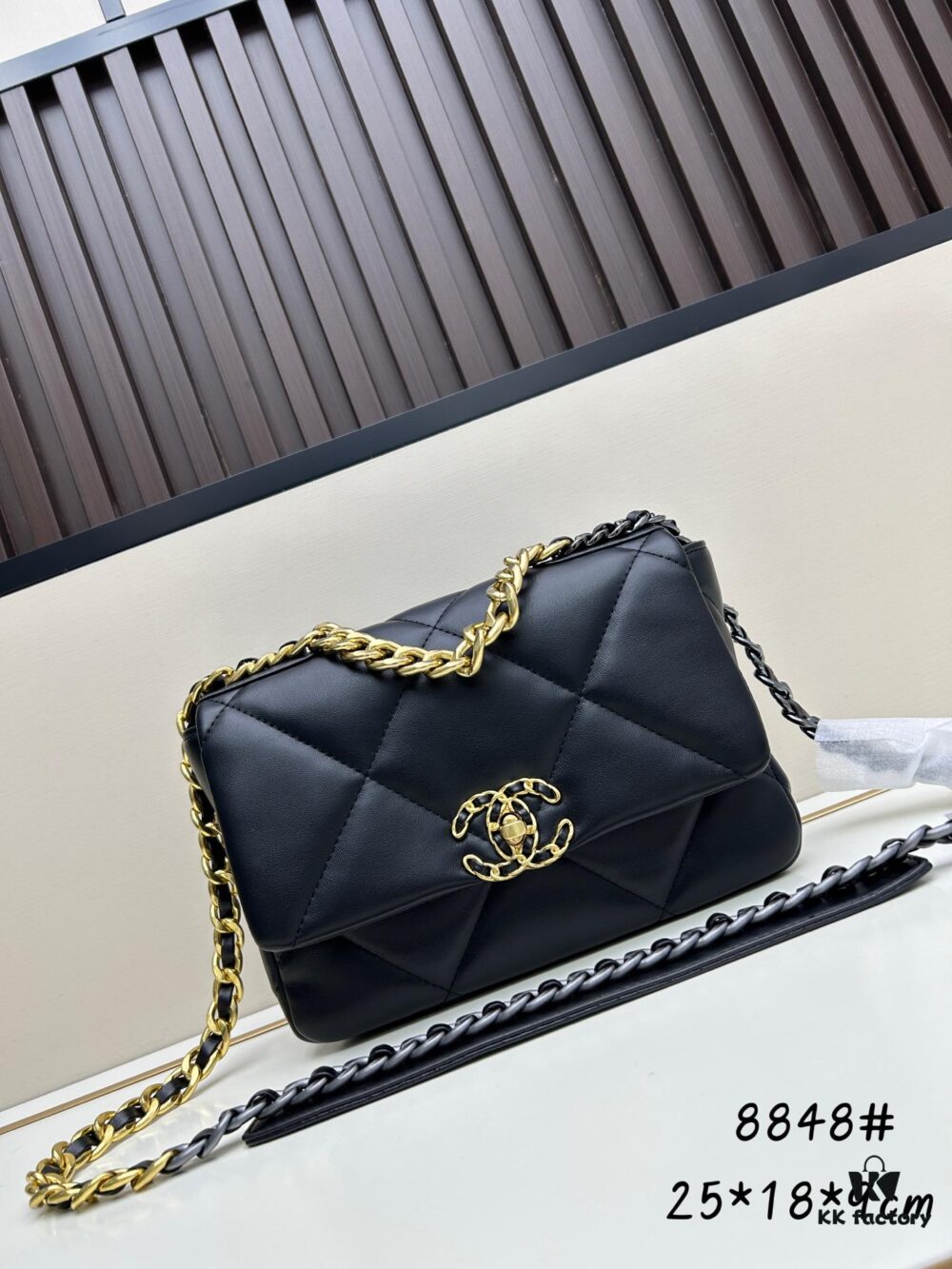 69303edaf09edb6de4c4d6c4 New Arrival with Box CHANEL Chanel Platinum White 19 Bag