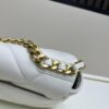 69303edff09edb6de4c4d6c8 New Arrival with Box CHANEL Chanel Platinum White 19 Bag