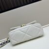 69303ee3f09edb6de4c4d6cb New Arrival with Box CHANEL Chanel Platinum White 19 Bag
