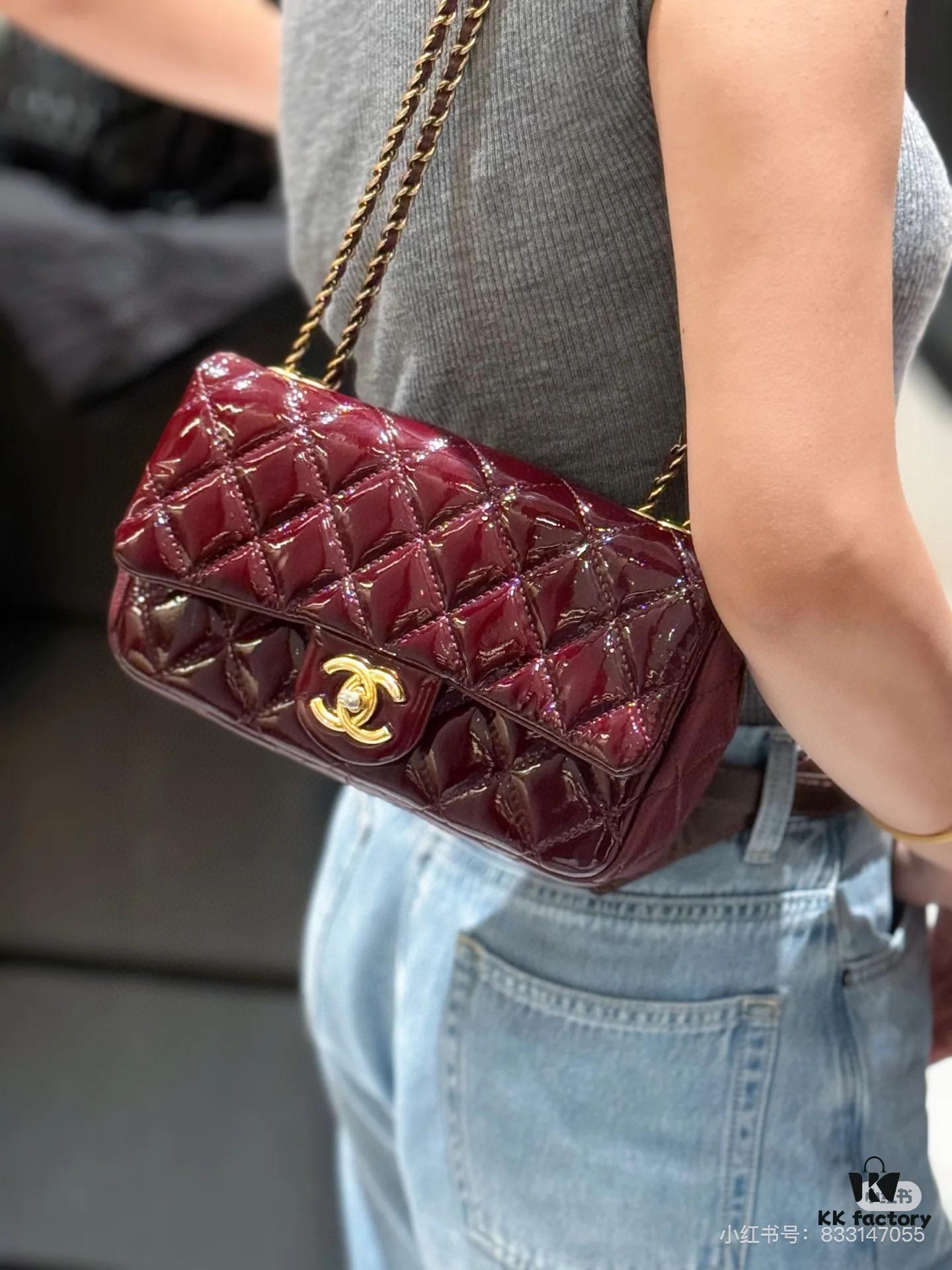 69303eedf09edb6de4c4d6d3 New Arrival with Box Chanel CF Classic Must-Have 'Goddess Bag' Loved by Fashion Icons