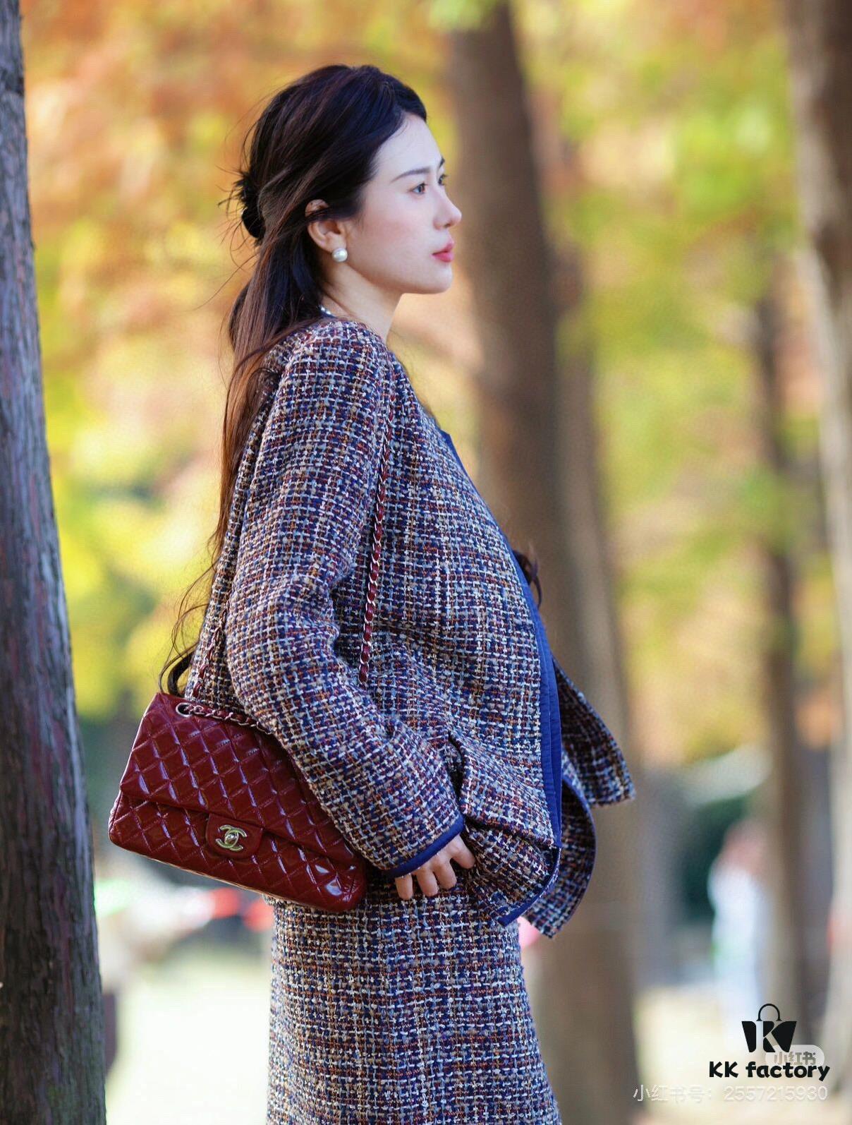 69303eeff09edb6de4c4d6d6 New Arrival with Box Chanel CF Classic Must-Have 'Goddess Bag' Loved by Fashion Icons