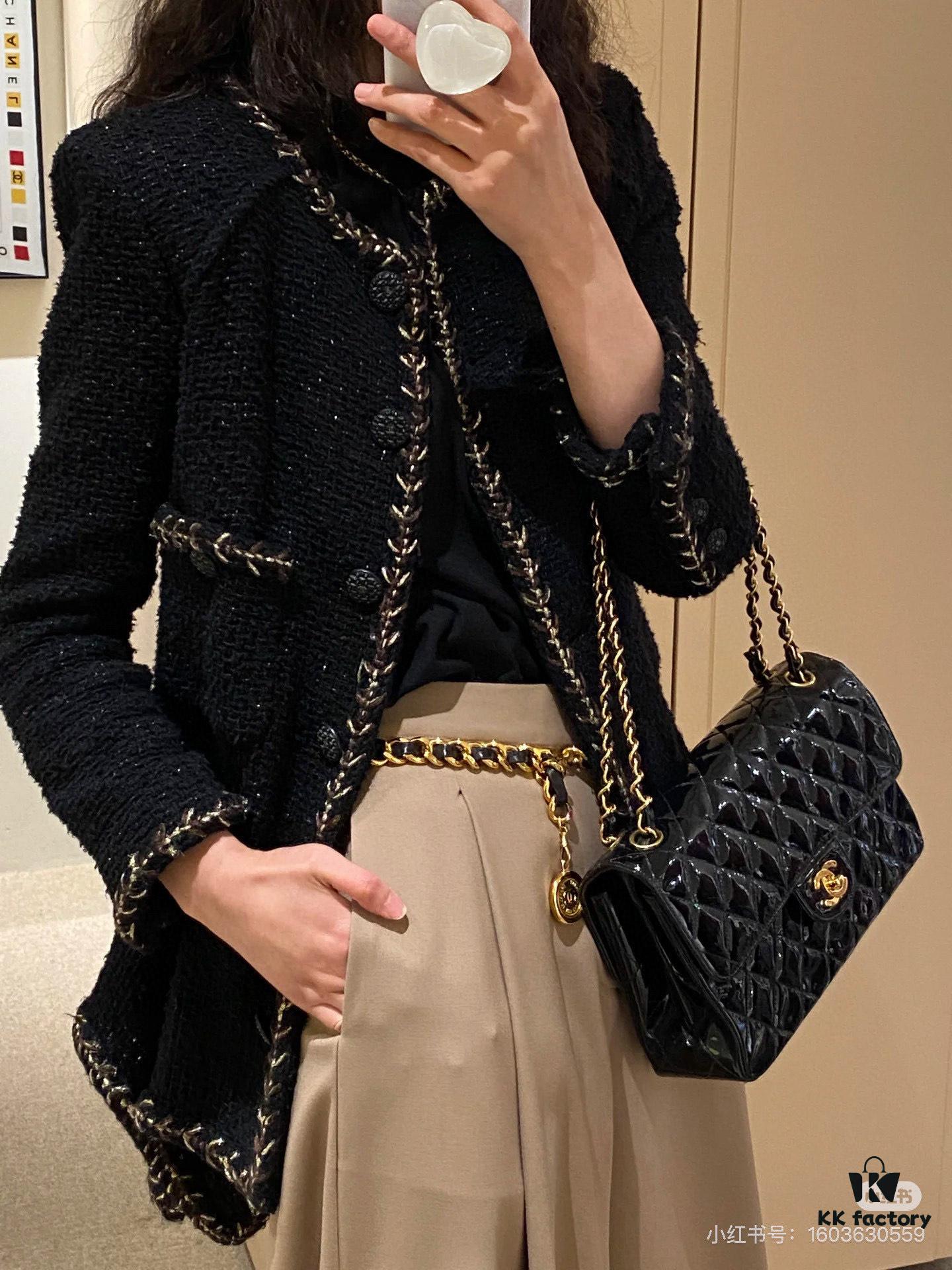 69303ef0f09edb6de4c4d6d7 New Arrival with Box Chanel CF Classic Must-Have 'Goddess Bag' Loved by Fashion Icons