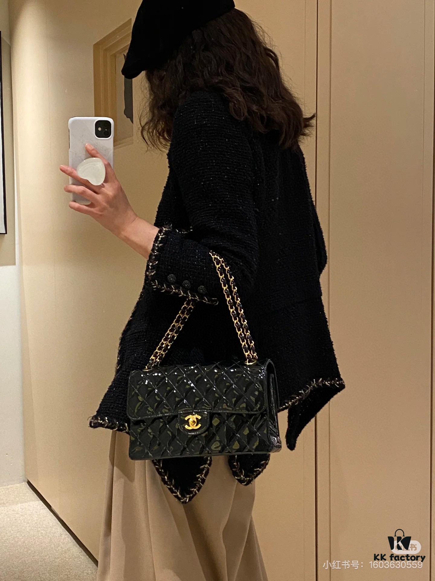 69303ef2f09edb6de4c4d6d8 New Arrival with Box Chanel CF Classic Must-Have 'Goddess Bag' Loved by Fashion Icons