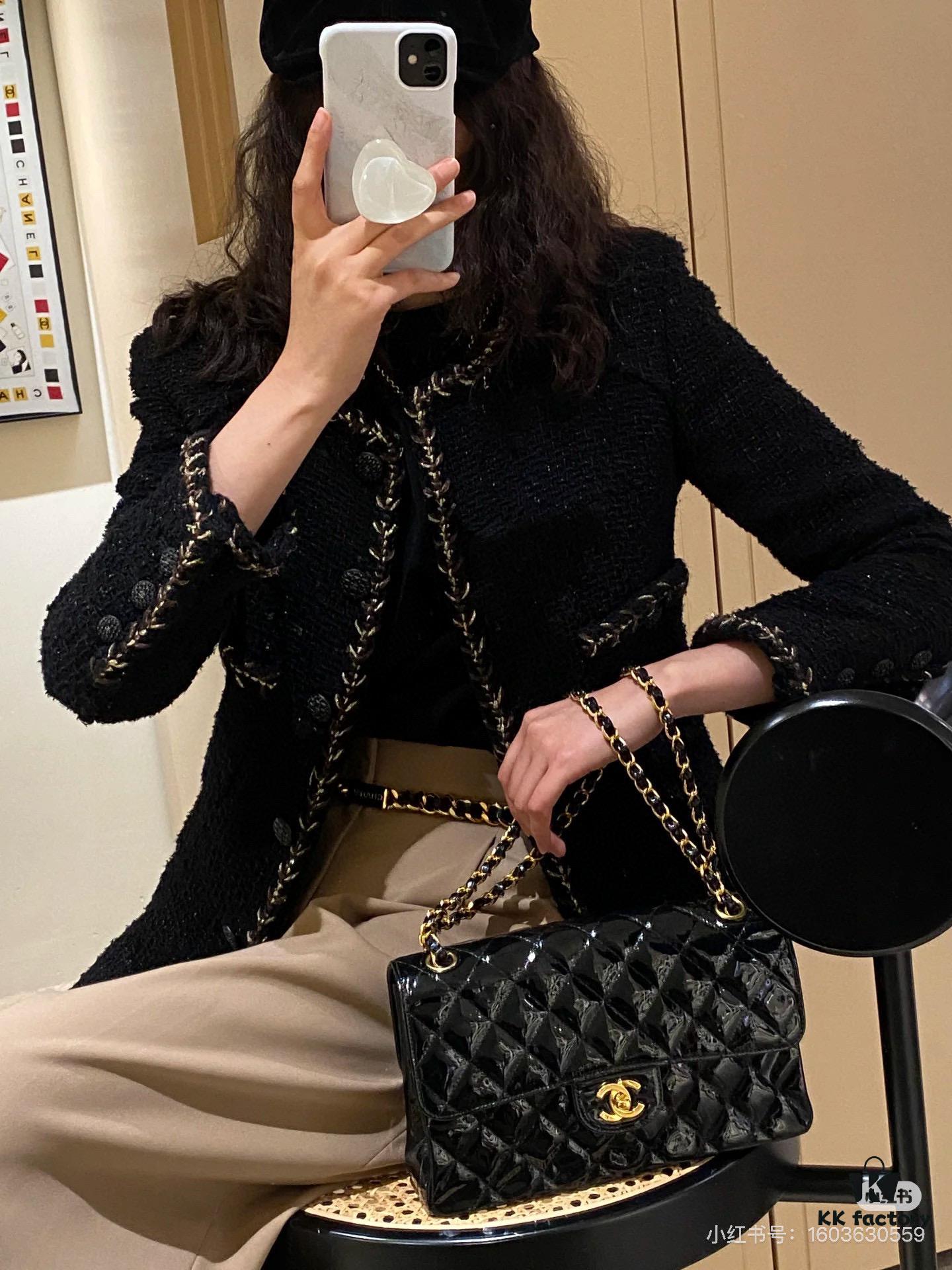 69303ef4f09edb6de4c4d6d9 New Arrival with Box Chanel CF Classic Must-Have 'Goddess Bag' Loved by Fashion Icons