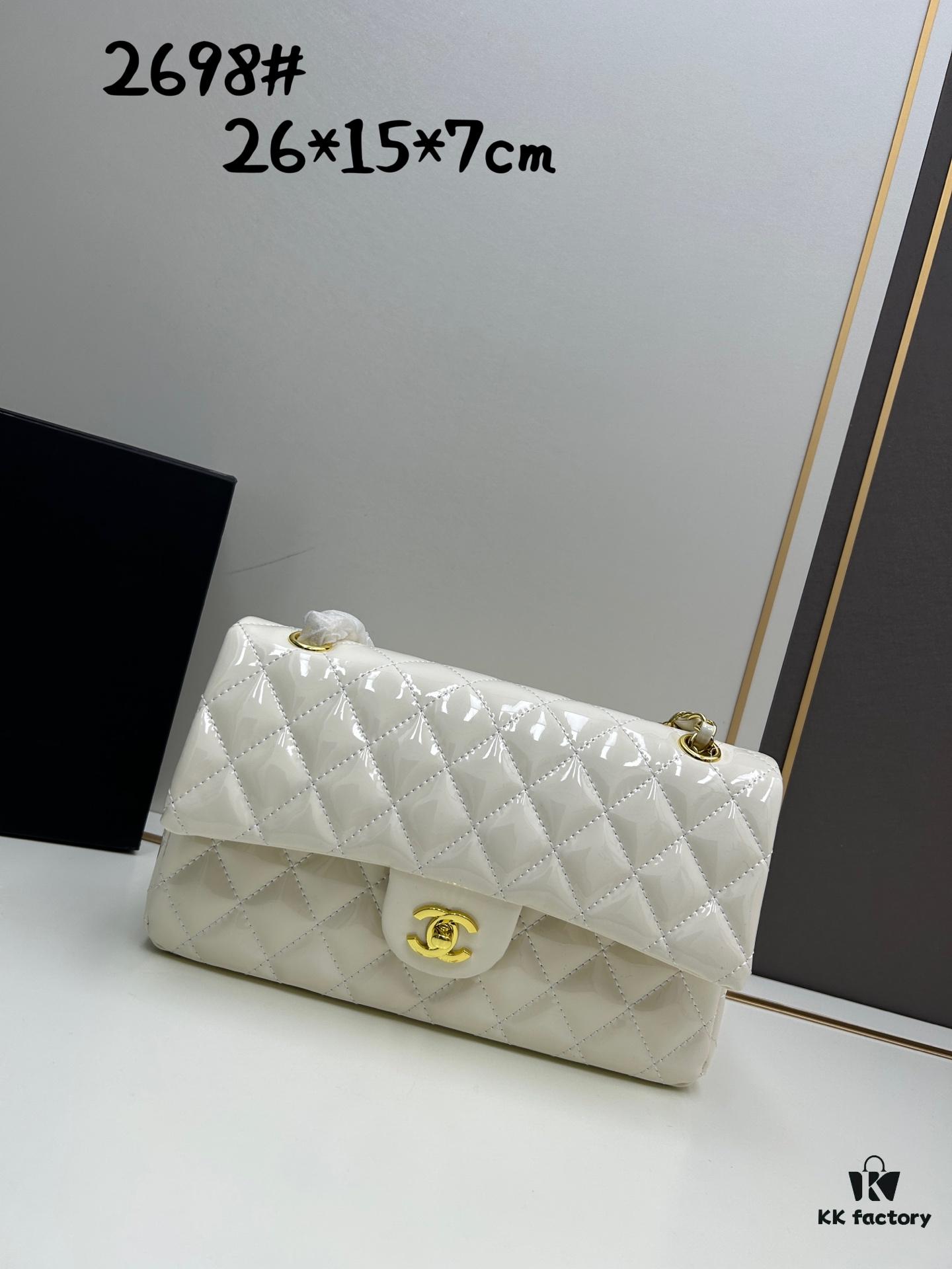 69303f12f09edb6de4c4d6f0 New Arrival with Box Chanel CF Classic Must-Have 'Goddess Bag' Loved by Fashion Icons