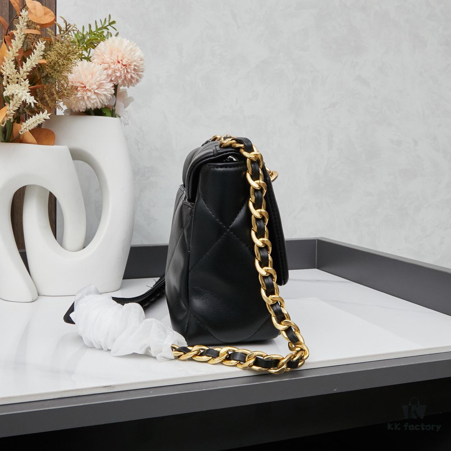 69303f23f09edb6de4c4d700 New Arrival with Box CHANEL Chanel Platinum White 19 Bag