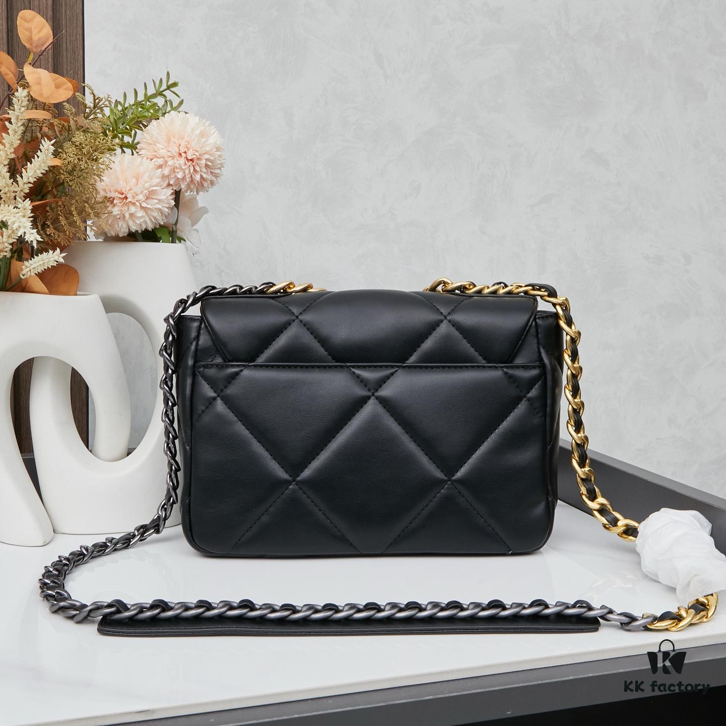 69303f24f09edb6de4c4d702 New Arrival with Box CHANEL Chanel Platinum White 19 Bag
