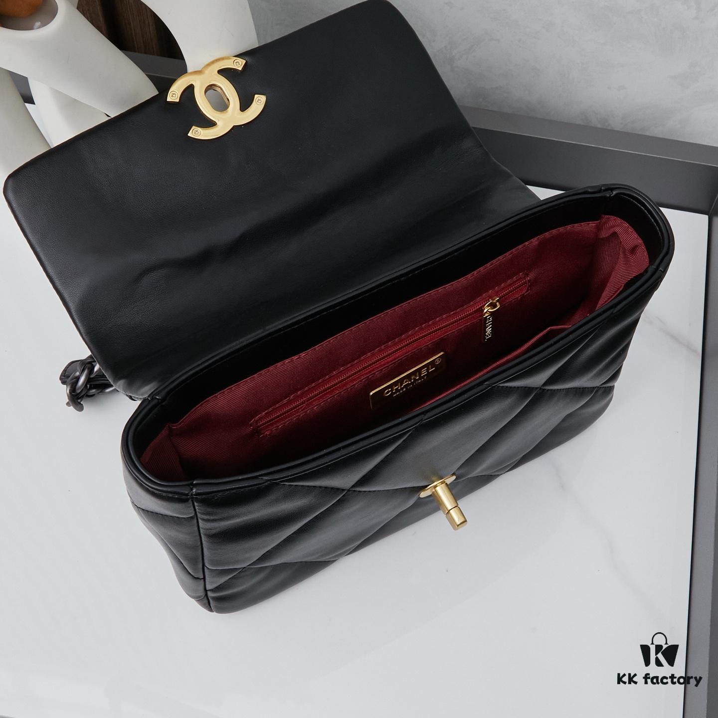 69303f2cf09edb6de4c4d705 New Arrival with Box CHANEL Chanel Platinum White 19 Bag