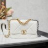 69303f2df09edb6de4c4d706 New Arrival with Box CHANEL Chanel Platinum White 19 Bag