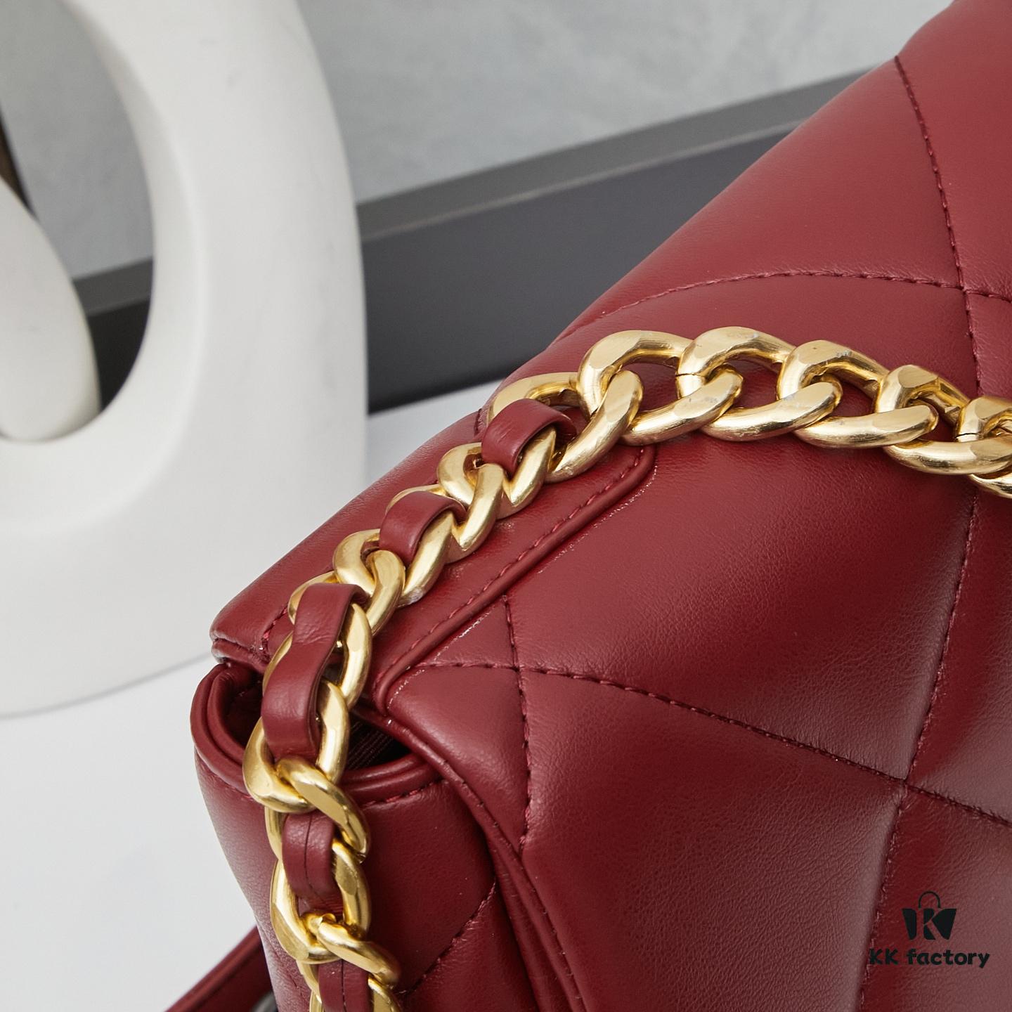 New Arrival with Box CHANEL Platinum White 19 Bag