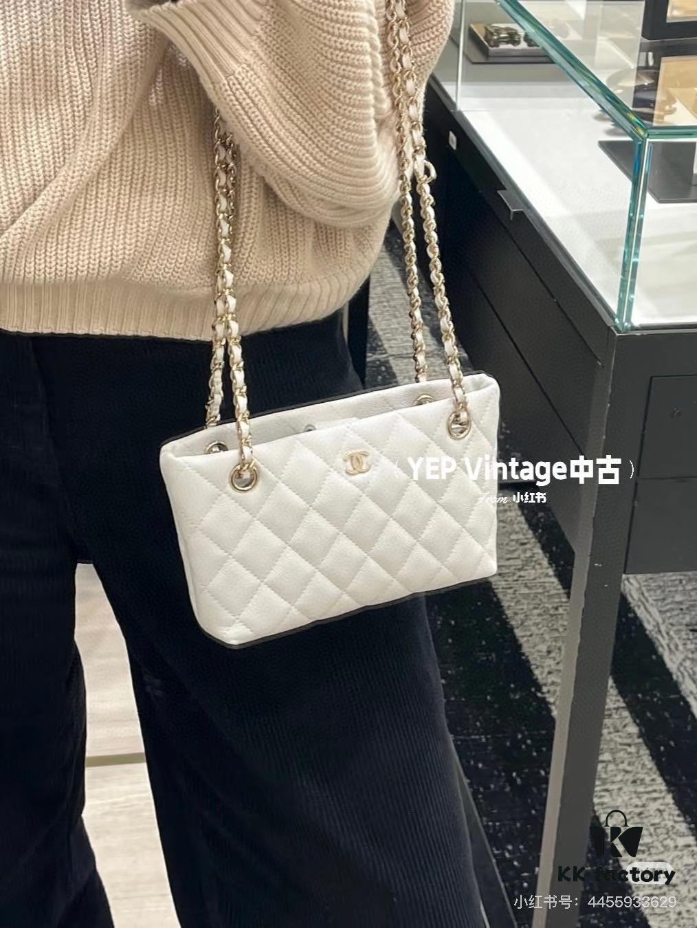 Chanel 25C Mini Tote Bag with Box - Over 10,000 Price Point, Stylish and Practical
