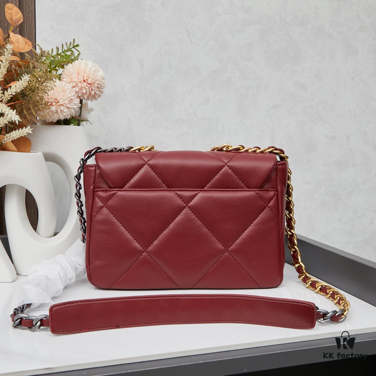 New Arrival with Box CHANEL Platinum White 19 Bag